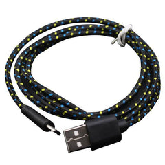 1m Android Woven Round Wire V8 Cable