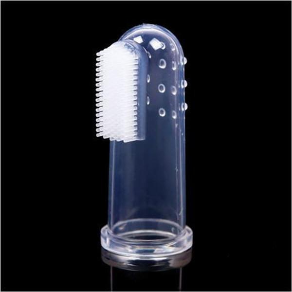 10pcs Soft Baby Silicon Finger Tooth Brush Massager